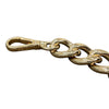 FENDI 芬迪 STRAP YOU 金色金屬鏈條肩帶 合金 金色