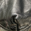 CHANEL 香奈兒 AS3261 22MINI BAG 米你流浪肩背包 小牛皮 黑色 銀釦