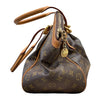 LOUIS VUITTON 路易威登 M40144 TIVOLI GM 水餃包 PVC帆布 棕色老花 金釦