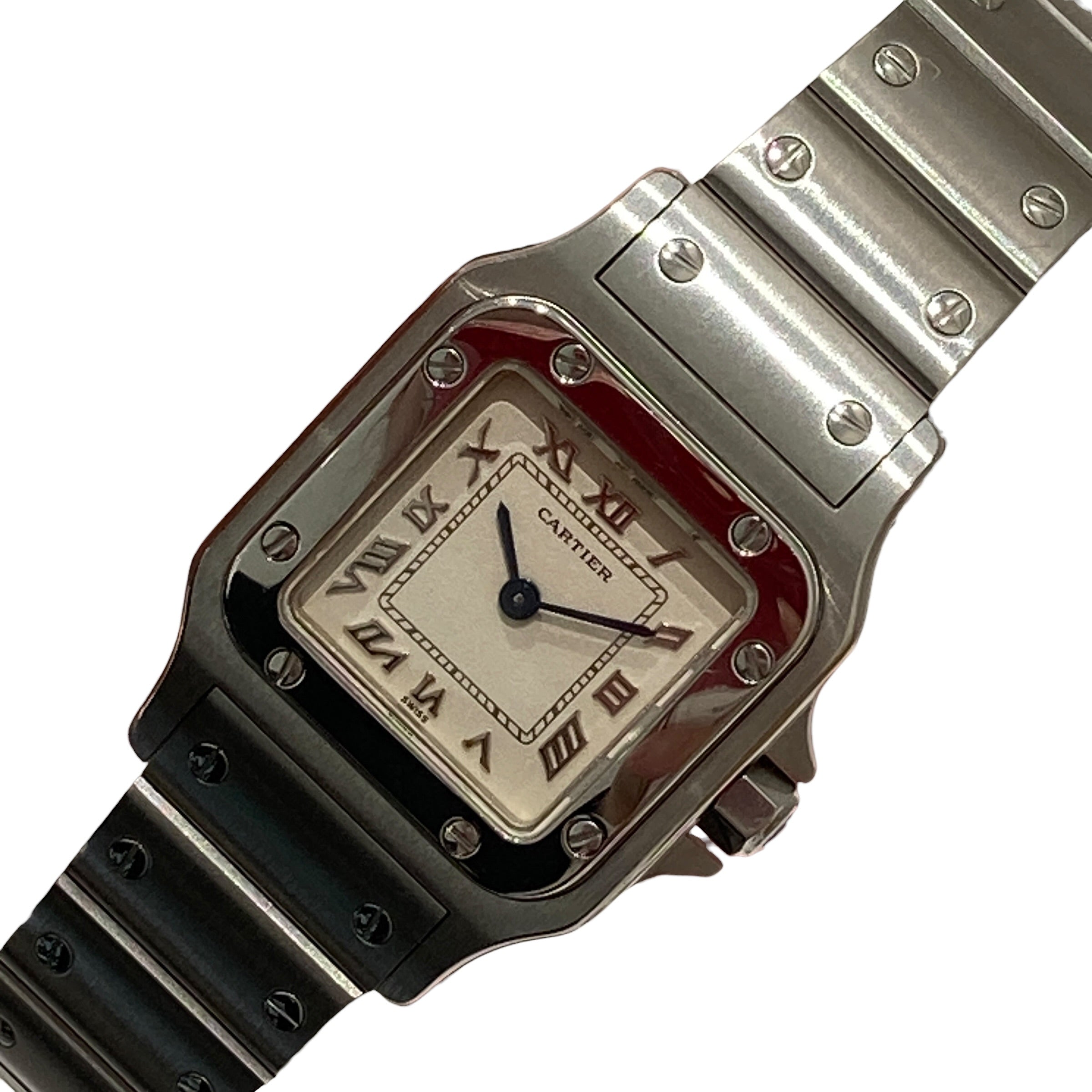 CARTIER 卡地亞 SANTOS GALBEE SM W20024D6 不鏽鋼