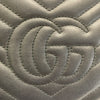 GUCCI 古馳 474575 GG Marmont Matelassé 羊皮 黑色 肩背包