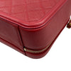 CHANEL 香奈兒 A91731 CC FILLIGREE  兩用箱包 荔枝牛皮 紅色 金扣