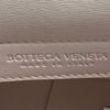 BOTTEGA VENETA 寶緹嘉 EAST-WEST ARCO TOTE BAG MINI 迷你編織格紋托特包 粉色 金釦