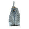 BOTTEGA VENETA 葆蝶嘉 SMALL ANDIAMO CHAIN 小號編織鏈條包 小羊皮 冰藍色
