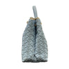 BOTTEGA VENETA 葆蝶嘉 SMALL ANDIAMO CHAIN 小號編織鏈條包 小羊皮 冰藍色