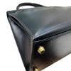 HERMES 愛馬仕 KELLY 28 凱莉包 BOX皮 外縫 黑色 金釦