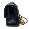 CHANEL 香奈兒 AS1787 MINI MATELASSE CF20 金球包 羊皮 黑色 金釦