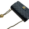 CHANEL 香奈兒 AS1787 MINI MATELASSE CF20 金球包 羊皮 黑色 金釦