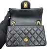 CHANEL 香奈兒 AS1787 MINI MATELASSE CF20 金球包 羊皮 黑色 金釦