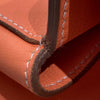 HERMES 愛馬仕 手拿包 TOOL BAG 26 鮭魚粉 銀釦