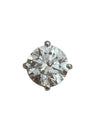 TIFFANY&CO 蒂芬妮 Solitaire 鑽石針式耳環  鉑金