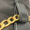 PRADA 普拉達 1BE088 Petit Sac Noir MINI 再生尼龍 手提包 黑色 金釦