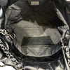 CHANEL 香奈兒 22 bag 垃圾袋 皮革 SO BLACK 黑色 黑釦
