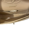 CHANEL 香奈兒 MATELASSE CF25 肩背包 羊皮 奶茶色 金釦