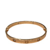 CARTIER 卡地亞 LOVE 手環 18K 黃金 SIZE19