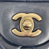 CHANEL 香奈兒 羊皮 深藍色 肩背包