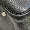 HERMES 愛馬仕 肩背包 LINDY30 牛皮 黑色 銀釦