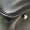 HERMES 愛馬仕 肩背包 LINDY30 牛皮 黑色 銀釦