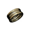 BVLGARI 寶格麗 B.ZERO 1 經典三環戒 K18YG/WG #53
