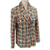 CHANEL 香奈兒 2020年 早春度假車站系列 COCO EXPRESS MULTICOLOR SEQUIN EMBELLISHMENTS TWEED JACKET 多色亮片混紡斜紋軟呢外套