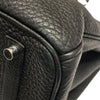 HERMES 愛馬仕 口N刻 BIRKIN 35 手提包 TOGO牛皮 黑色 銀釦