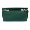 LOEWE 羅威 32712KBS28  MISSY SMALL 系列 單肩斜跨包 小牛皮 綠色 銀釦