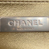 CHANEL 香奈兒 肩背包 星星包 羊皮 金色 淡金釦
