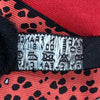 HERMÈS 愛馬仕 CHRISTIANE VAUZELLES LES LEOPARDS TWILLY 絲巾 斜紋真絲 紅色