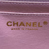 CHANEL 香奈兒 21S CF20 RECTANGULAR FLAP BAG WITH TOP HANDLE MINI 珠光粉色迷你翻蓋包 羊皮 粉色 金釦