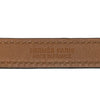 HERMES 愛馬仕 RIVALE 雙圈手環 皮革 黑色 銀釦 XS