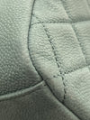 CHANEL 香奈兒 A67622 2013C Crown Flap CC Crown 系列  肩背包 荔枝牛皮 綠色 金釦