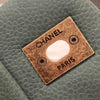 CHANEL 香奈兒 A67622 2013C Crown Flap CC Crown 系列  肩背包 荔枝牛皮 綠色 金釦