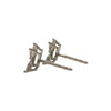 TIFFANY&CO 蒂芙尼 VICTORIA® EARRINGS SMALL 鉑金欖尖鑽石小號耳環 18K鉑金