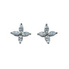 TIFFANY&CO 蒂芙尼 VICTORIA® EARRINGS SMALL 鉑金欖尖鑽石小號耳環 18K鉑金
