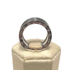 BVLGARI 寶格麗 B.ZERO1 三圈戒指 K18WG 白金色 #52