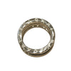 BVLGARI 寶格麗 B.ZERO1 三圈戒指 K18WG 白金色 #52