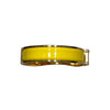 HERMES 愛馬仕 H700001F CLIC H BRACELET 琺瑯手環 亮黃 鍍金