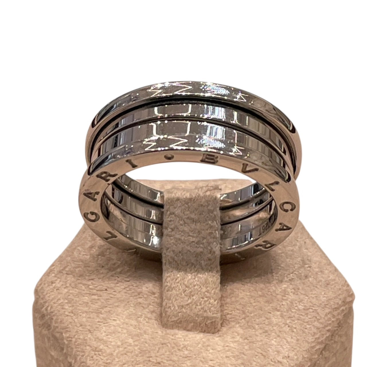 BVLGARI 寶格麗 B-ZERO1 戒指 K18WG #58