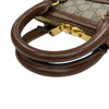 GUCCI 古馳 640716 HORSEBIT 1955 兩用肩背包 PVC帆布 老花 棕色 金釦