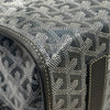 GOYARD 高雅德 Saint Léger PVC帆布 後背包 灰色 銀釦