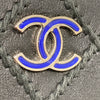 CHANEL 香奈兒 卡片零錢包 AP0216 黑 皮革 銀釦