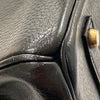 HERMES 愛馬仕 柏金包 手提包  BIRKIN35 皮革 黑 金釦