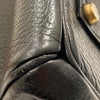 HERMES 愛馬仕 柏金包 手提包  BIRKIN35 皮革 黑 金釦