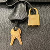 HERMES 愛馬仕 柏金包 手提包  BIRKIN35 皮革 黑 金釦