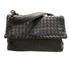 BOTTEGA VENETA 葆蝶嘉 OLIMPIA手提包 牛皮 黑色 黑釦