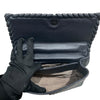 BOTTEGA VENETA 葆蝶嘉 OLIMPIA手提包 牛皮 黑色 黑釦
