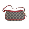 GUCCI 古馳 154432 麻將包 帆布 老花 紅色/深藍色
