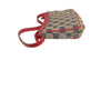 GUCCI 古馳 154432 麻將包 帆布 老花 紅色/深藍色