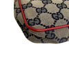 GUCCI 古馳 154432 麻將包 帆布 老花 紅色/深藍色