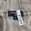 CHANEL 香奈兒 粗花呢短褲 羊毛混紡 米棕色系 SIZE:36